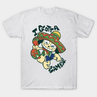 Samba de Parappa! (Parappa the rapper x samba de amigo) T-Shirt